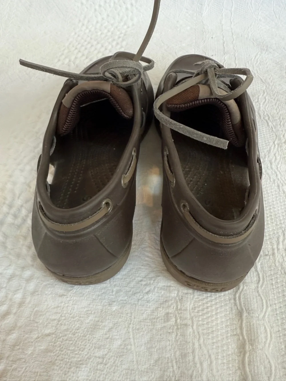 Crocs Brown Boat Shoe Men’s Size 7 206338
